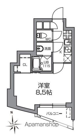 ENO DE豪徳寺の間取り写真