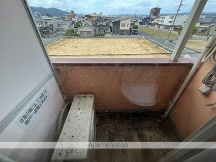 ＬＡ新徳田　Ａ[1R/22.65m2]のバルコニー