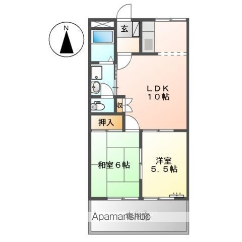ロイヤルタムラバラ館の間取り写真