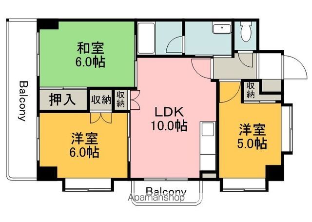 エイトバレー鈴が台の間取り写真