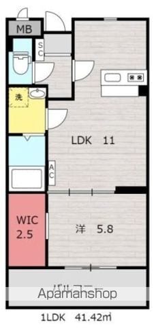 ARCHISH AOBAの間取り写真