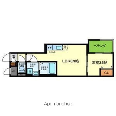 D PORTA CEREZOの間取り写真