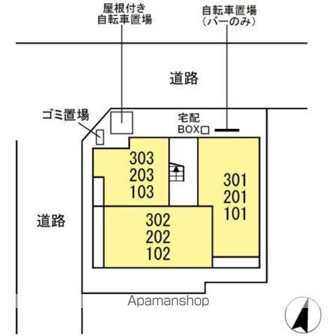 ＦＥＬＩＣＥ加納 203 ｜ 岐阜県岐阜市加納東広江町32（賃貸アパート1LDK・2階・29.53㎡） その4