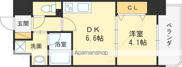 アザレア梅田の間取り写真