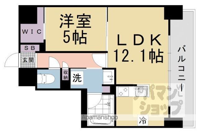 ブランシエスタ山科大塚の間取り写真