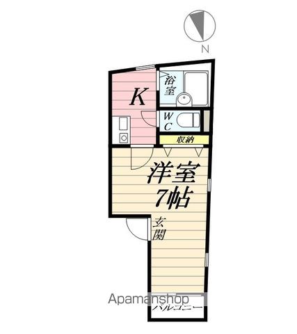 B’CASA平塚の間取り写真