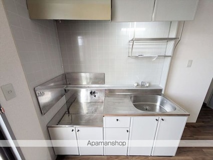 サンビレッジ新田　Ｃ[3DK/60.35m2]のキッチン