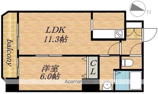 ティアラ資生館の間取り写真