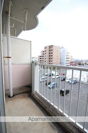 岡山県岡山市北区大元２丁目[1K/19.5m2]のバルコニー
