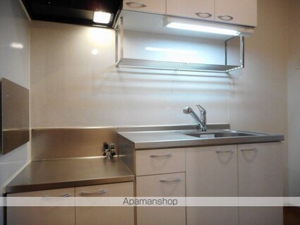 茨城県土浦市田中３丁目[1K/30.46m2]のキッチン