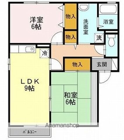 グレイス石原の間取り写真