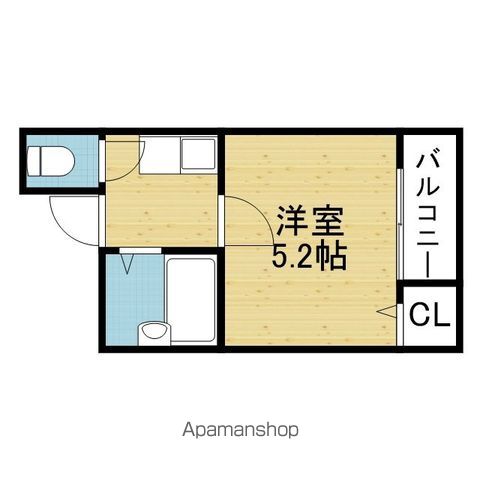 OASIS勝山の間取り写真