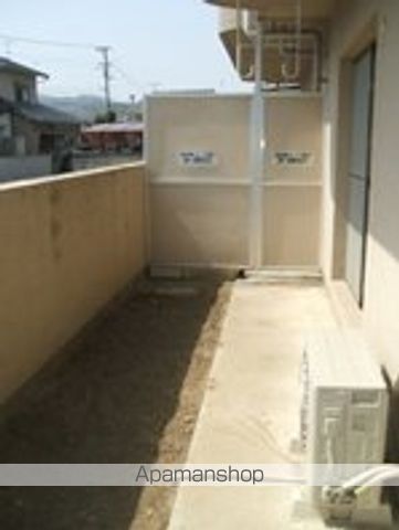 ヴェール上野[2LDK/53.01m2]のバルコニー