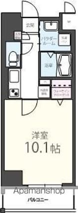 ＵＰＷＡＲＤ[1K/30.95m2]の間取図