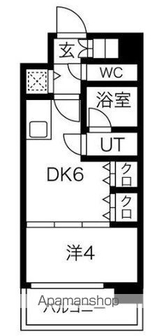 S−RESIDENCE淀屋橋の間取り写真