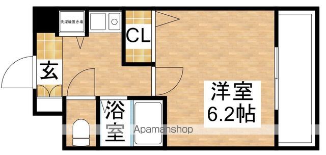 ストリーム江坂の間取り写真
