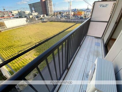 香川県高松市木太町[1K/28.16m2]のバルコニー