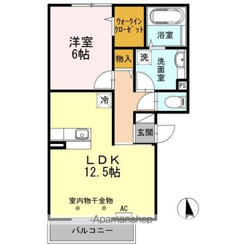 ルシオール YAMADAの間取り写真
