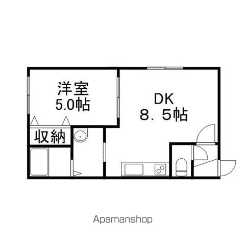 ライズフラットの間取り写真