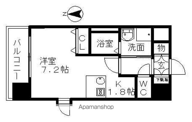 プレサンス名古屋駅前の間取り写真