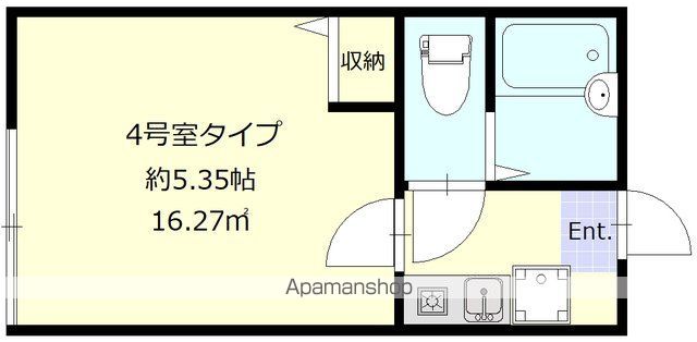 クレア南千住の間取り