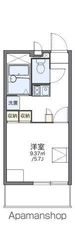 レオパレスＥＣＨＯの間取り