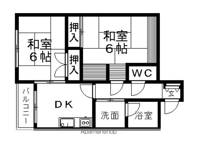 クロノス田名の間取り写真