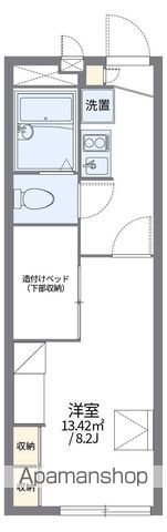 レオパレス金岡東町の間取り写真