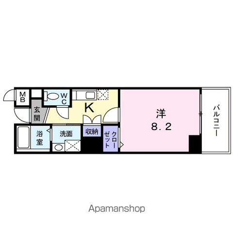 エスト堀川の間取り写真