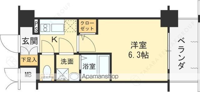 プロヴィスタ新大阪イーストゲートの間取り写真