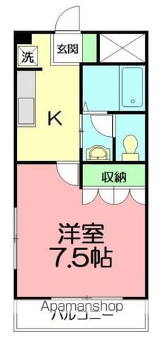 クレール湘南の間取り写真