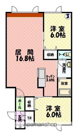 ブライトンの間取り写真