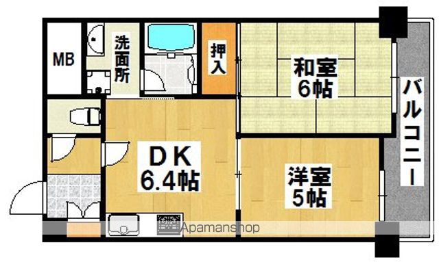 レピア堺湊の間取り写真