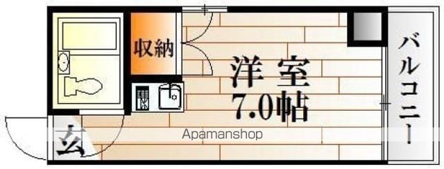 サンシャイン舟入本町の間取り写真