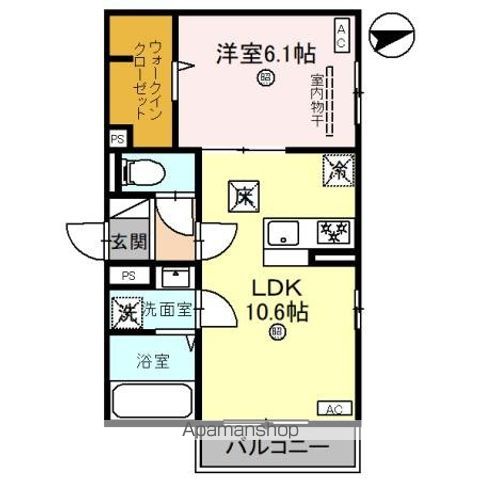 ユーフォリアの間取り写真