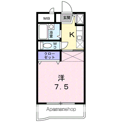 MAISON JEUNESSEの間取り写真