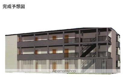 港町１丁目アパート　　　　　　　　　　　　　　　　　　　　　[1LDK/42.38m2]の外観