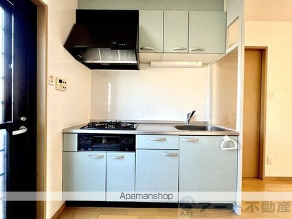 ボヌールレジデンス　Ｂ棟[3LDK/75.58m2]のキッチン