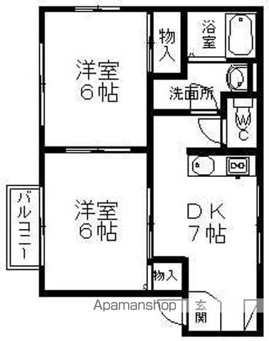アルモニーの間取り写真