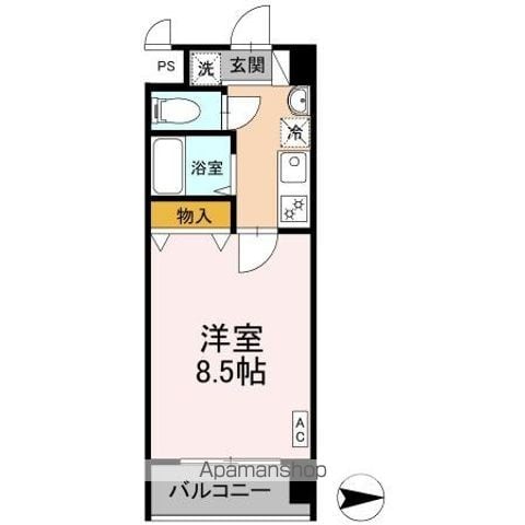 カスタリア京都西七条の間取り写真