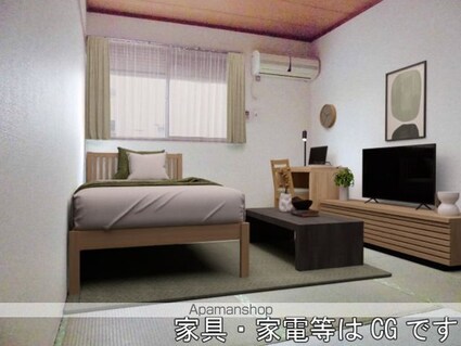 アルカキット葛西[1K/20.47m2]のリビング・居間2
