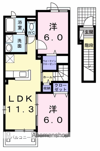 グリーンフォレストの間取り写真