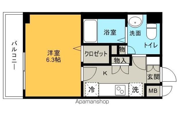 エンクレスト香椎の間取り写真