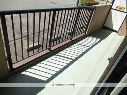 ラ・フルールＢ棟[2LDK/63.72m2]のバルコニー