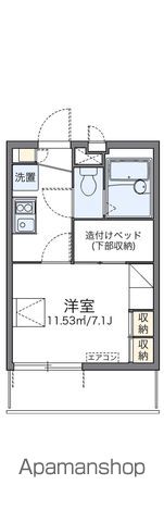 レオパレスセントラルウイングの間取り写真