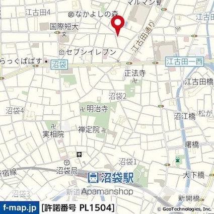 トモイエレジデンス中野[1K/12.52m2]の周辺