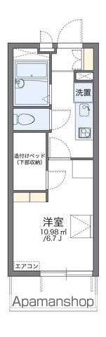 レオパレスカーサ みずほの間取り写真