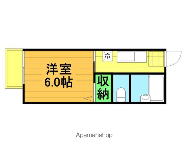 柏市豊四季のアパートの間取り