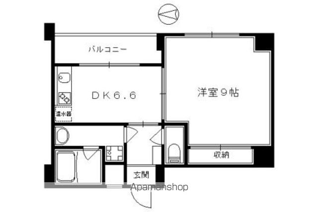 AMI四条烏丸の間取り写真