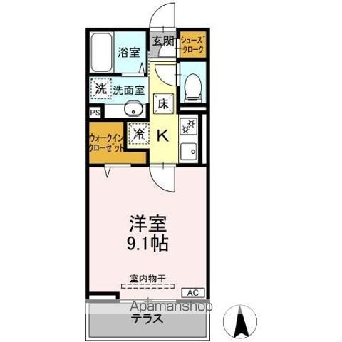 GRAND DーROOM高宮中の間取り